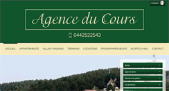 Desktop Screenshot of agenceducoursgardanne.com