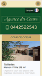 Mobile Screenshot of agenceducoursgardanne.com